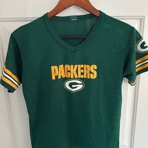Green Packers Mesh Jersey